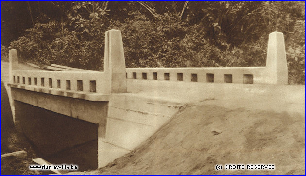 Pont sur la route de Buta