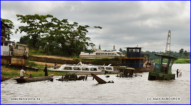 Bord du fleuve à Kisangani