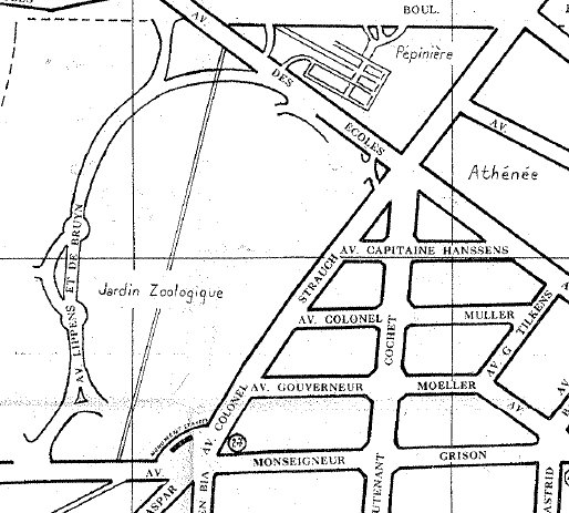 Plan de Stanleyville en 1952