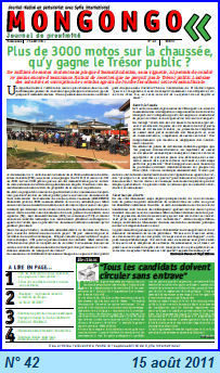 Journal Mongongo 42 Kisangani