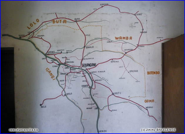 Ste Marthe carte région Kisangani