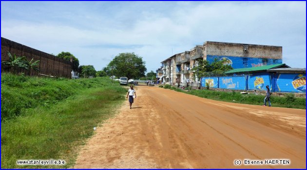Avenue Wagenias à Kisangani