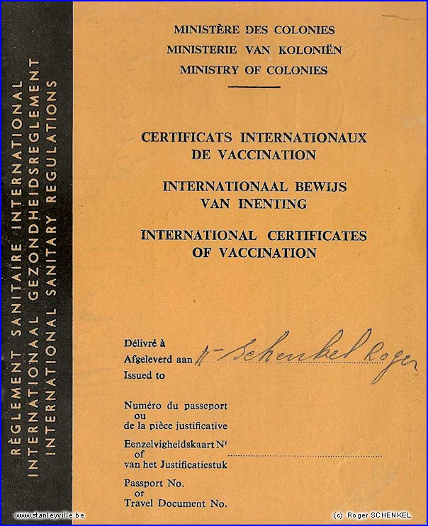 Certificat international de vaccination