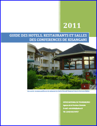 Guides des Hôtels de Kisangani 2011