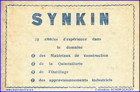 Publicité SYNKIN
